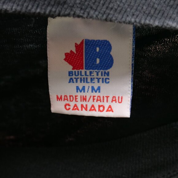 Vintage Wildlife Graphic Crewneck T-Shirt 1990s Loon Bird Canadian Retro Tee - Picture 10 of 10